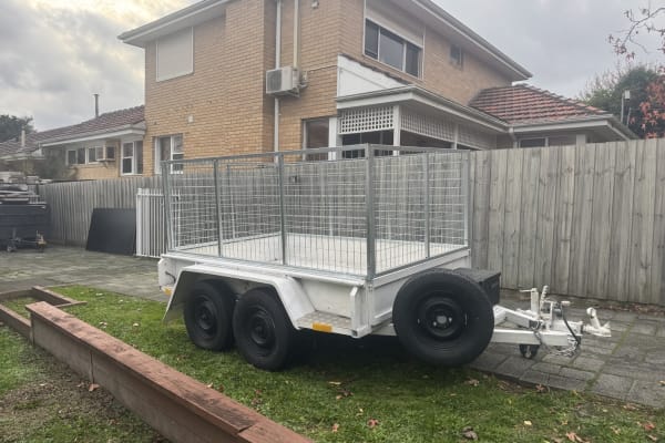 8 x 5 Heavy Duty Tandem Cage Trailer- Burwood