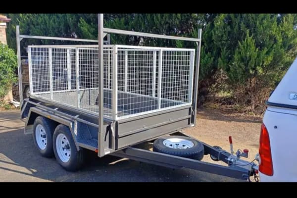 8x5 Tandem Trailer. 8x5 Tandem Axle (heavy duty & super stable