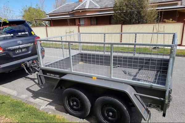 8x5 Cage Trailer