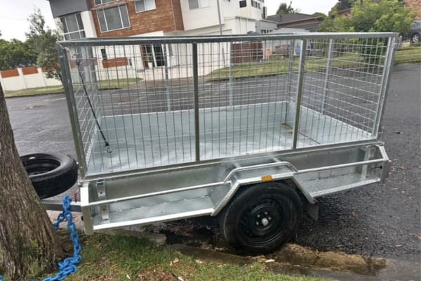 Cage trailer hire Stockton — 8x5 Cage Trailer Hire — Stockton, Newcastle