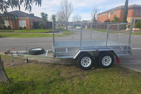 10x5 Tandem 600mm Cage Trailer - CLYDE NORTH