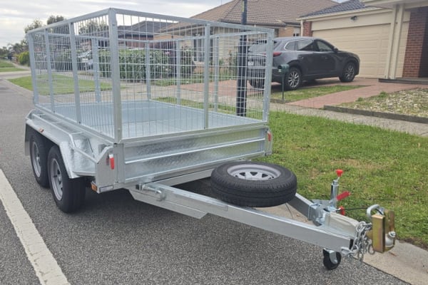 Medium Cage Trailer - Heavy Duty (8x5 w/Ramps)