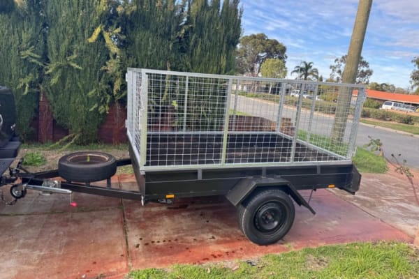Cage trailer hire Lynwood — 8x5 Cage Trailer