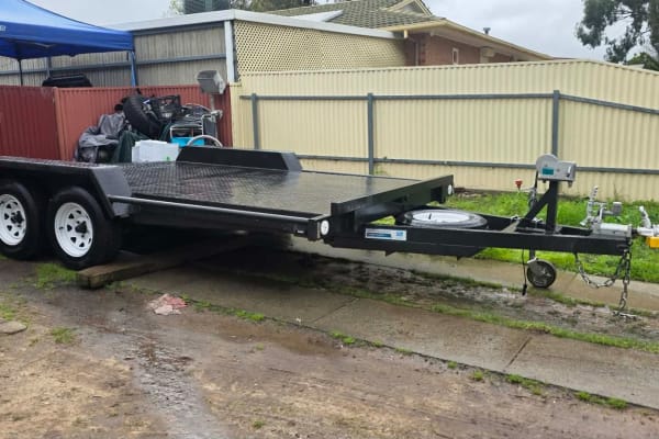 16FT Beavertail Car Trailer