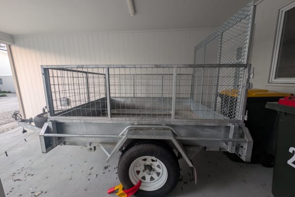 7x5 cage trailer with ramp - Woolloongabba