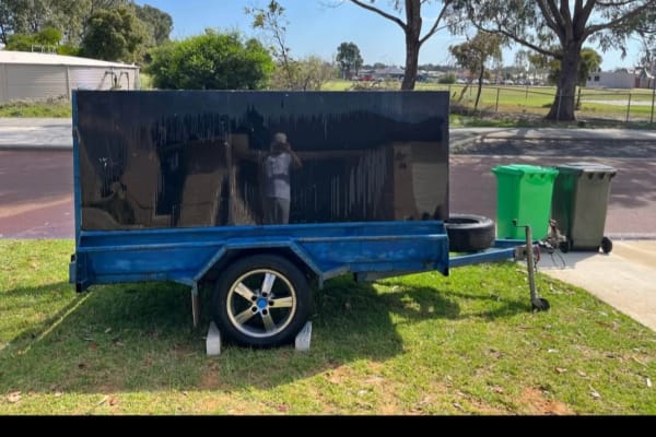 Box trailer hire Thornlie — 8×5 single exle with ramp (Model 2017)
