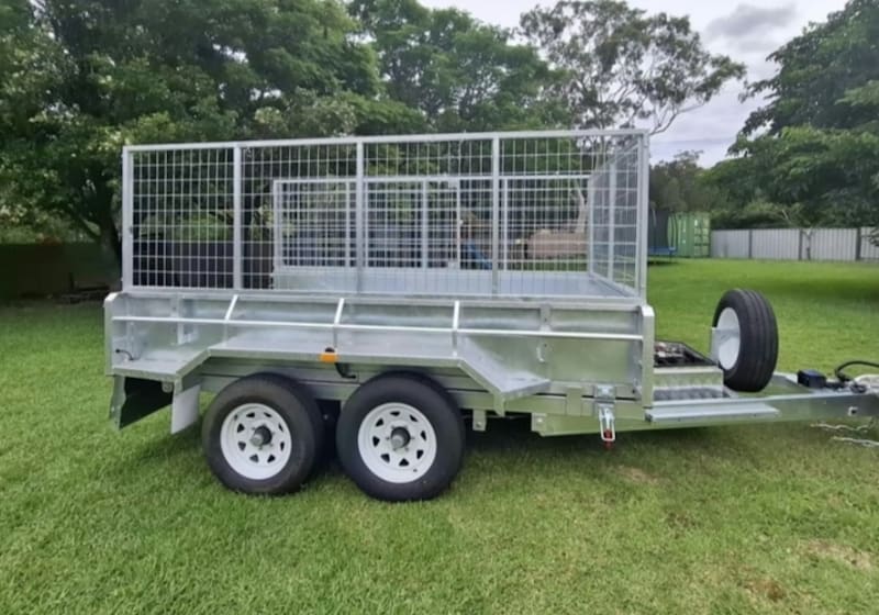 10x6 Tandem Cage Trailer (3.5T) — photo 1
