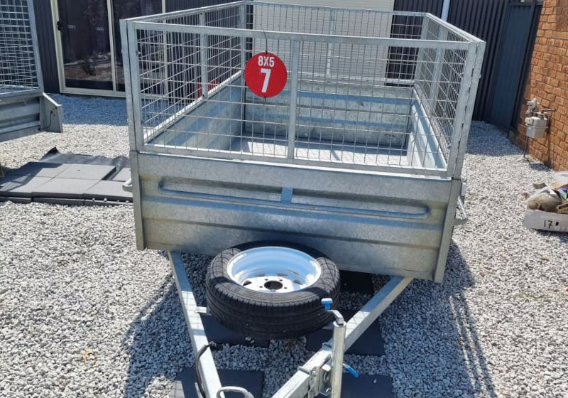 8x5 Cage Trailer (Low Cage) — photo 2