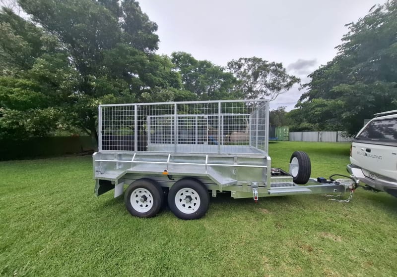 10x6 Tipper Cage Trailer with Ramps (3.5T) — photo 3