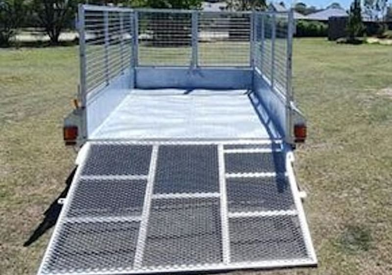 10x6 Cage Trailer with Ramp — photo 3