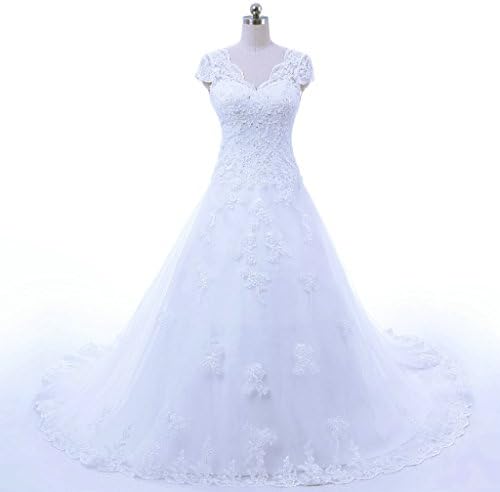 Vue 2 de Elegant Vcol Aline Longue