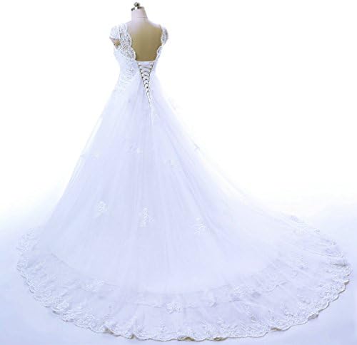 Vue 4 de Elegant Vcol Aline Longue