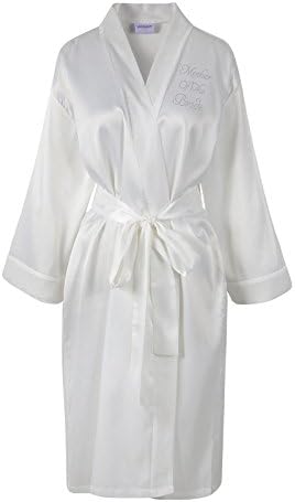 Vue 3 de Peignoir De Mariee En