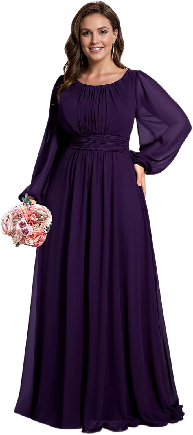 Robe Formelle En Mousseline