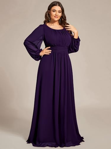 Vue 4 de Robe Formelle En Mousseline