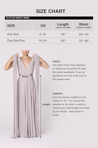 Vue 4 de Robe Infinity Avec Bandeau