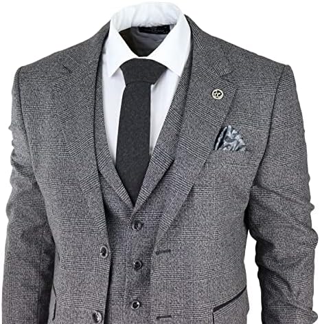 Vue 2 de Costume Gris Pour Homme