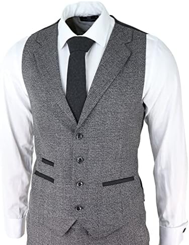 Vue 3 de Costume Gris Pour Homme