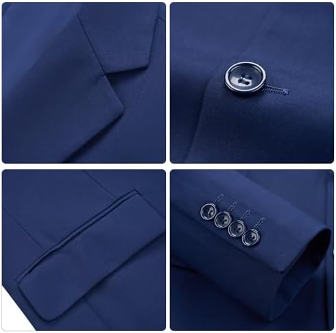 Vue 4 de Costume Homme Slim Fit