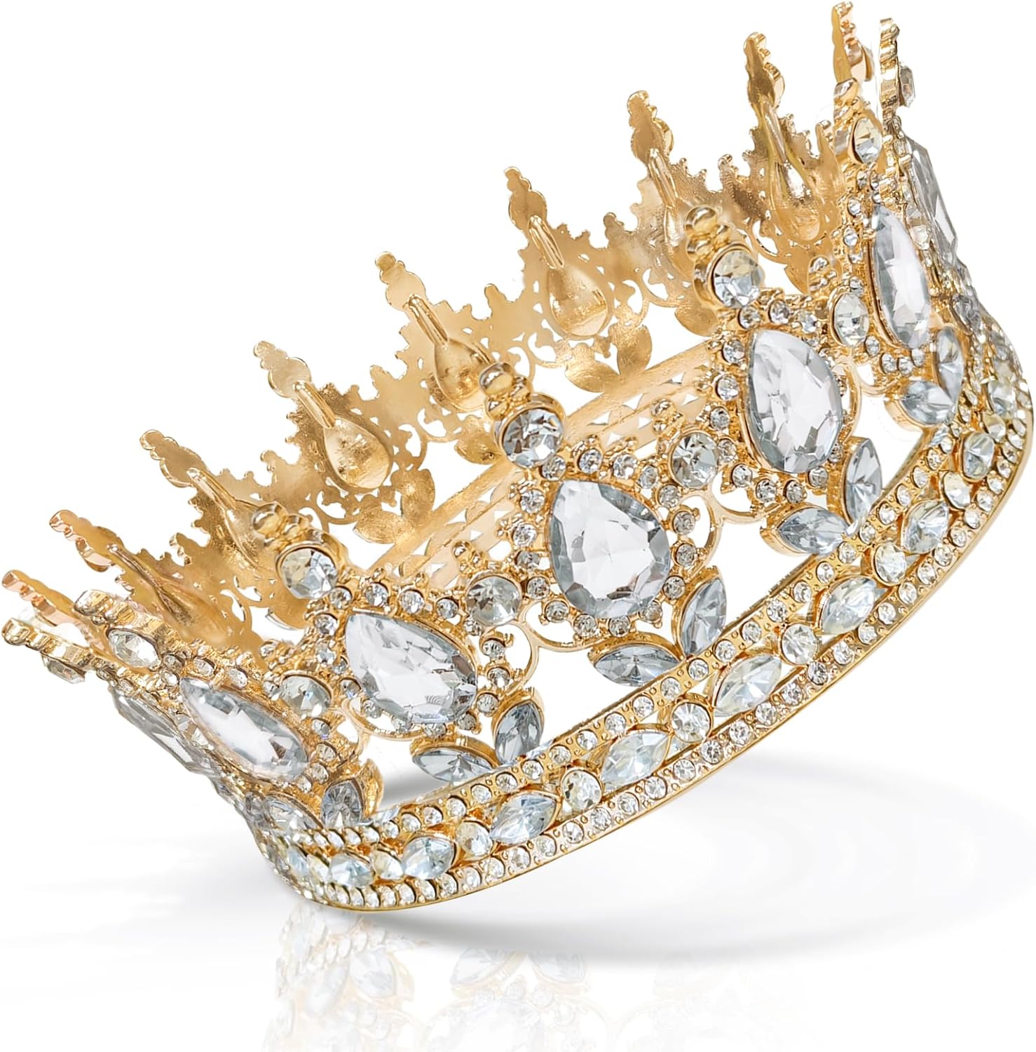 Couronne Ronde En Strass