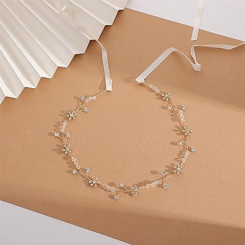 Vue 6 de Headband Mariage Perle Bandeau