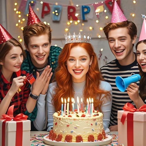 Vue 5 de Couronne Ronde En Strass