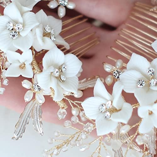 Vue 4 de Bijoux De Mariee Fleurs