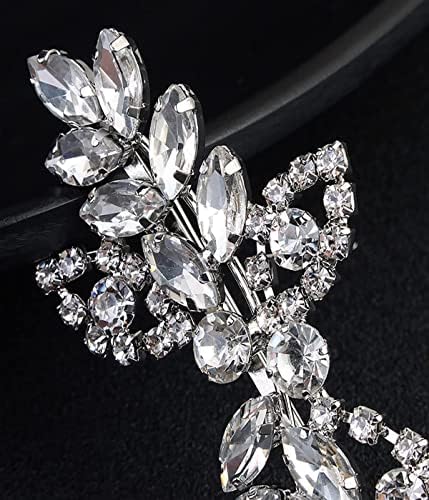 Vue 4 de Pince Chignon Strass