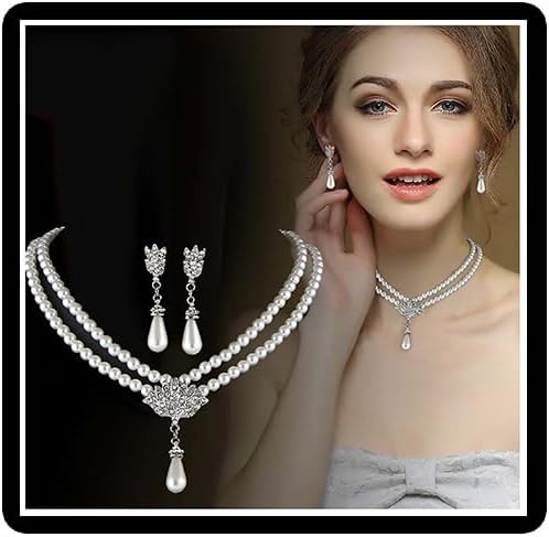 Collier Coeur En Perle