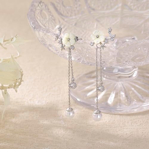 Vue 5 de Boucles Doreilles Pendantes En