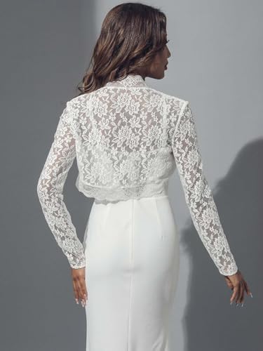 Vue 2 de Bolero En Dentelle