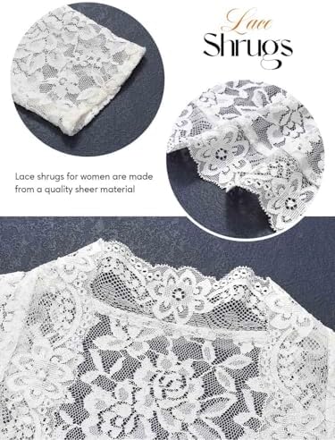 Vue 3 de Bolero En Dentelle