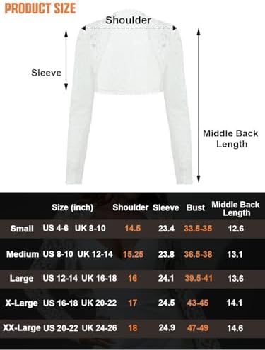 Vue 5 de Bolero En Dentelle