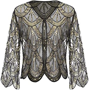 Vue 4 de Femme Vintage Bolero Mariage