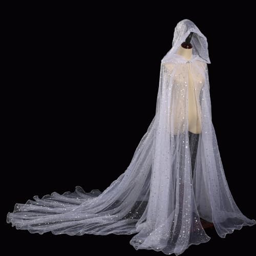 Vue 4 de Femme Tull Cape De