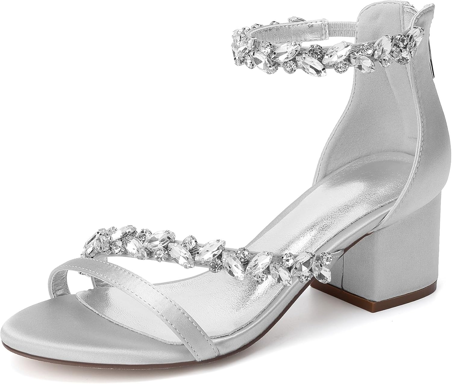 Sandales Bretelles En Strass