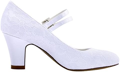 Vue 3 de Hc Chaussures Mariee Dentelle