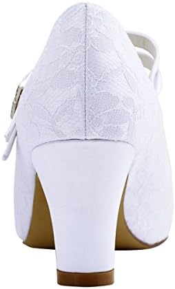 Vue 6 de Hc Chaussures Mariee Dentelle