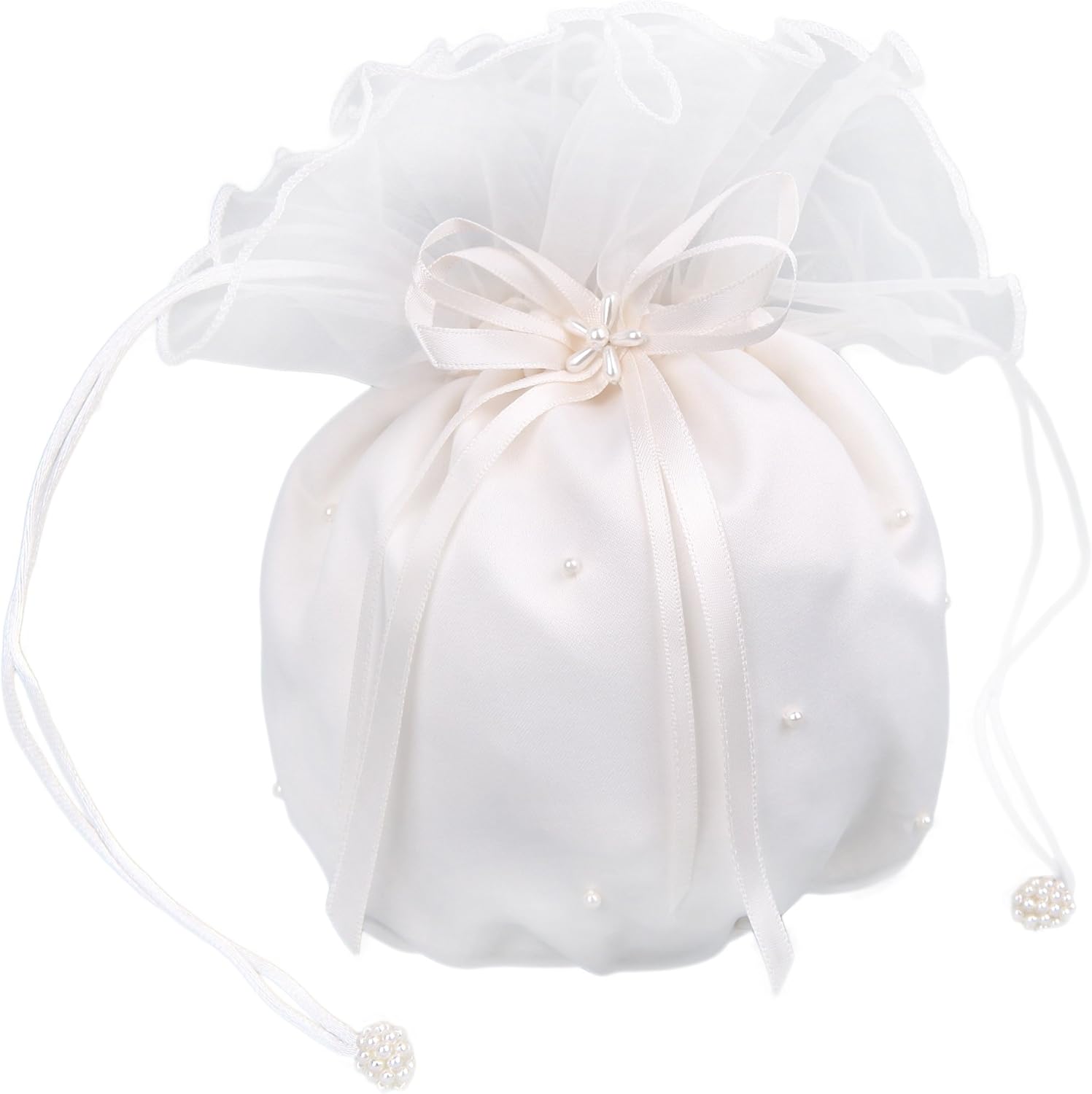 De Satin Fille Sac