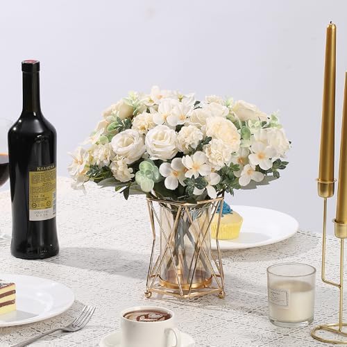 Vue 4 de Bouquets Fleurs Artificielles En