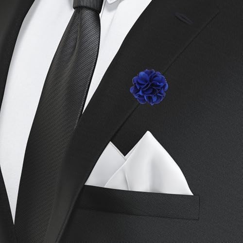 Vue 5 de Boutonniere Mariage Homme En