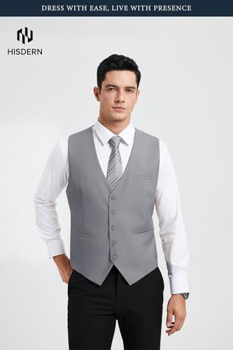 Vue 2 de Gilet De Couleur Unie