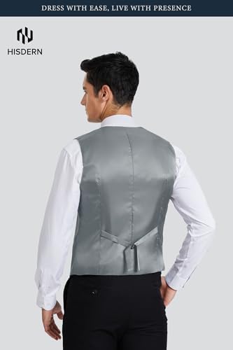 Vue 3 de Gilet De Couleur Unie