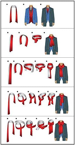 Vue 7 de Foulard Pour Homme Soie