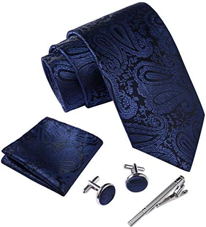 Vue 2 de Cravate Homme Avec Mouchoirs