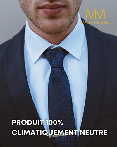 Vue 5 de Cravate Homme Avec Mouchoirs