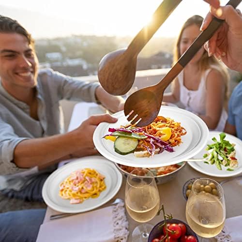 Vue 6 de Lot De Assiettes Jetables