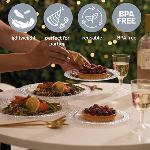 Vue 5 de Matana Elegantes Assiettes En