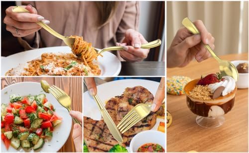 Vue 7 de Pieces Or Couverts En