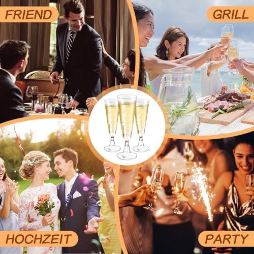 Vue 5 de Pieces Flutes Champagne